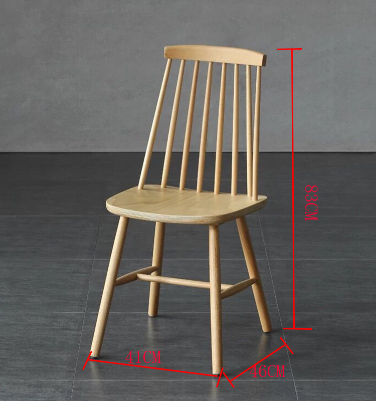 2019 Modern Solid Ash Wood Restaurant Sets comedor silla