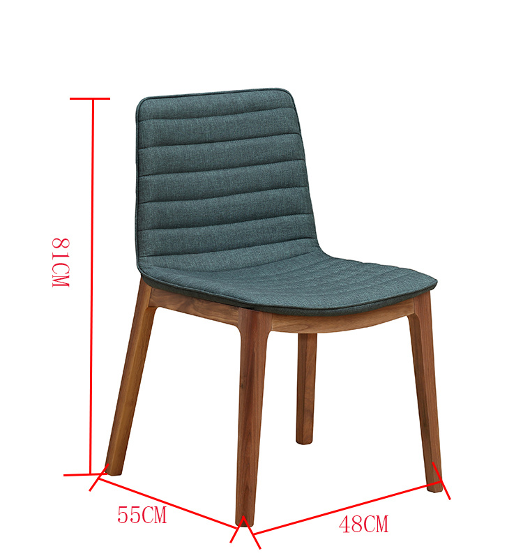 2019 Mobiliario moderno Muebles Conjuntos de comedor Silla de madera